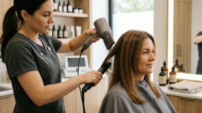 Фен, утюжок и термоукладка: вредят ли они волосам